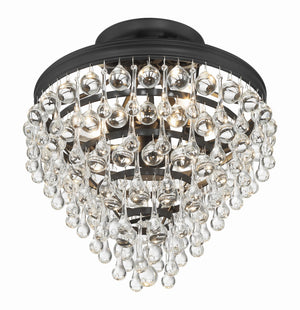 Bauble 13'' Three Light Semi Flush Mount, Matte Black - Alternate Product Image 3.jpg