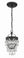 Bauble 7.25'' One Light Mini Chandelier, Matte Black - Alternate Product Image 1.jpg