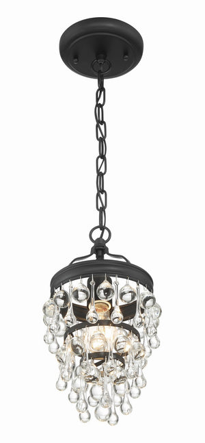 Bauble 7.25'' One Light Mini Chandelier, Matte Black - Alternate Product Image 3.jpg