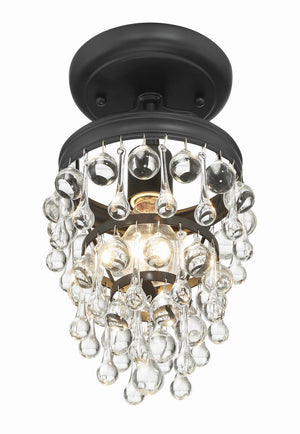 Bauble 7.25'' One Light Semi Flush Mount, Matte Black - Alternate Product Image 3.jpg