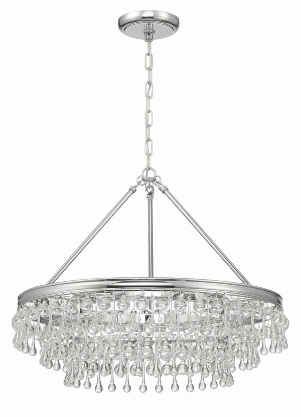 Bauble 25'' Six Light Chandelier, Polished Chrome - Alternate Product Image 1.jpg
