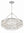 Bauble 25'' Six Light Chandelier, Polished Chrome - Alternate Product Image 3.jpg