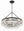 Bauble 25'' Six Light Chandelier, Matte Black - Alternate Product Image 3.jpg