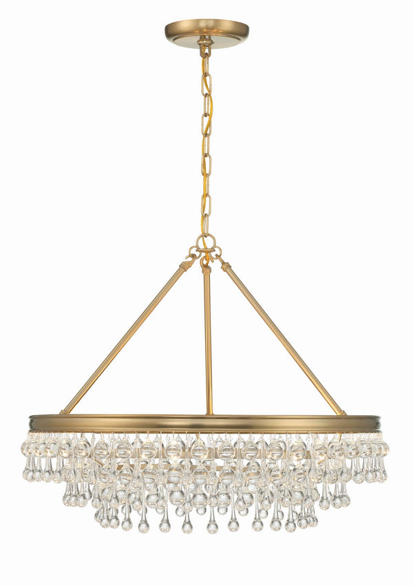 Bauble 25'' Six Light Chandelier, Gold - Alternate Product Image 2.jpg