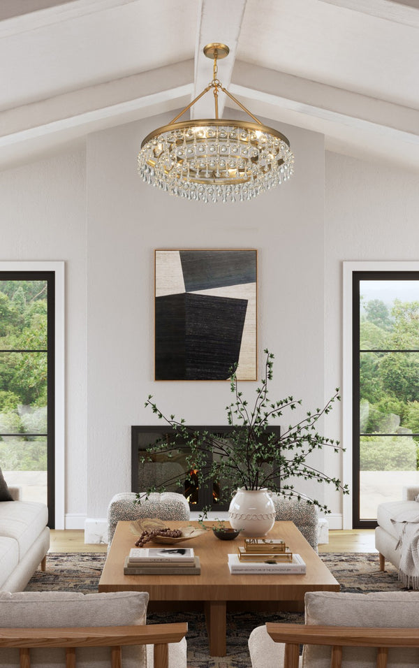 Bauble 25'' Six Light Chandelier, Gold Alt 5.jpg