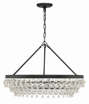 Bauble 30'' Six Light Chandelier, Matte Black - Alternate Product Image 2.jpg