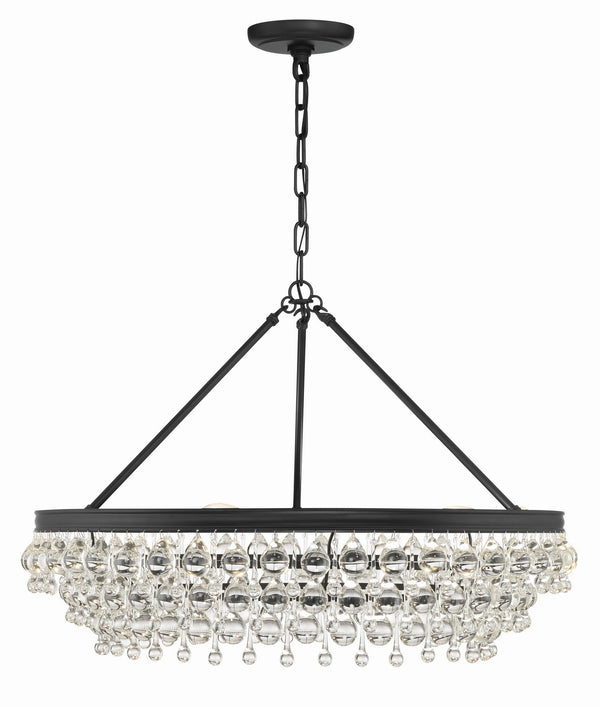 Bauble 30'' Six Light Chandelier, Matte Black - Alternate Product Image 2.jpg