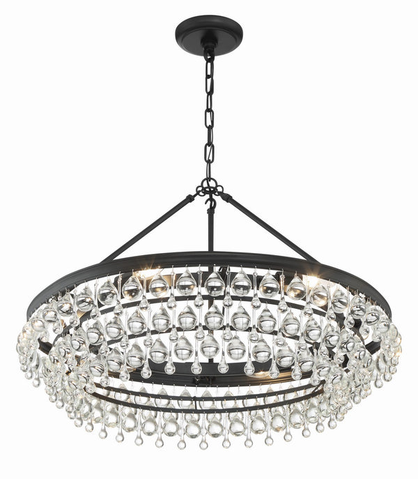 Bauble 30'' Six Light Chandelier, Matte Black - Alternate Product Image 3.jpg
