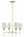 Laurel 28'' Four Light Chandelier, Antique Gold - Alternate Product Image 1.jpg