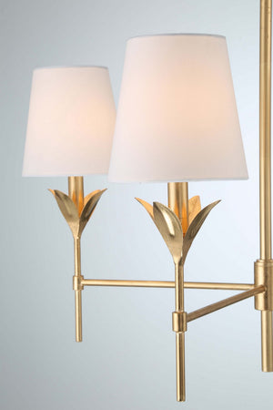 Laurel 28'' Four Light Chandelier, Antique Gold Alt 4.jpg