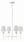 Laurel 28'' Four Light Chandelier, Matte White - Alternate Product Image 1.jpg