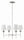 Laurel 28'' Four Light Chandelier, Antique Silver - Alternate Product Image 1.jpg