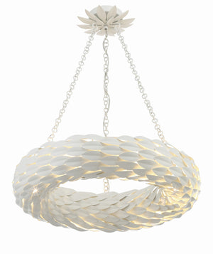 Laurel 24'' Six Light Pendant, Matte White - Alternate Product Image 3.jpg