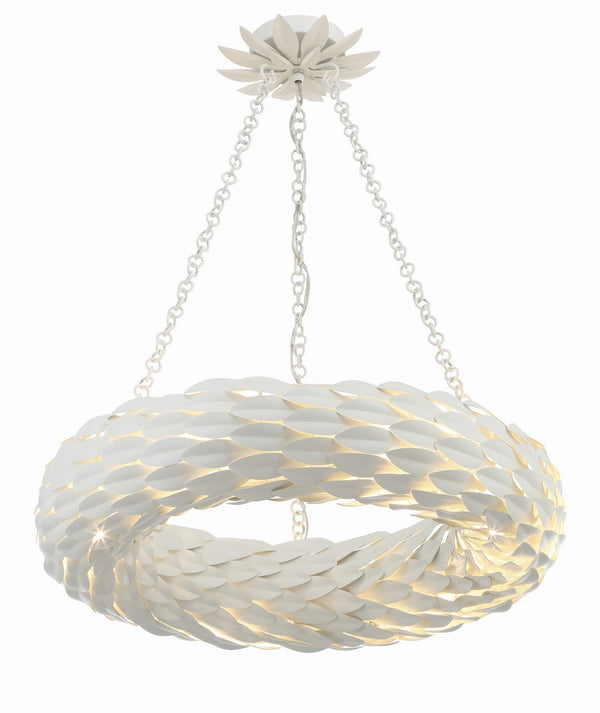 Laurel 24'' Six Light Pendant, Matte White - Alternate Product Image 3.jpg