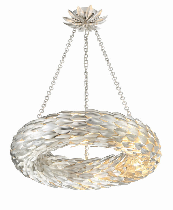 Laurel 24'' Six Light Pendant, Antique Silver - Alternate Product Image 3.jpg