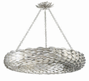 Laurel 33.5'' Eight Light Pendant, Antique Silver - Alternate Product Image 1.jpg