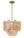 Adler 17.75'' Four Light Chandelier, Aged Brass Amber - Alternate Product Image 1.jpg