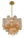 Adler 17.75'' Four Light Chandelier, Aged Brass Amber - Alternate Product Image 2.jpg