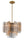 Adler 17.75'' Four Light Chandelier, Aged Brass Autumn - Alternate Product Image 1.jpg