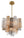 Adler 17.75'' Four Light Chandelier, Aged Brass Autumn - Alternate Product Image 2.jpg
