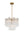 Adler 17.75'' Four Light Chandelier, Aged Brass Clear - Alternate Product Image 1.jpg