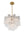 Adler 17.75'' Four Light Chandelier, Aged Brass Clear - Alternate Product Image 2.jpg