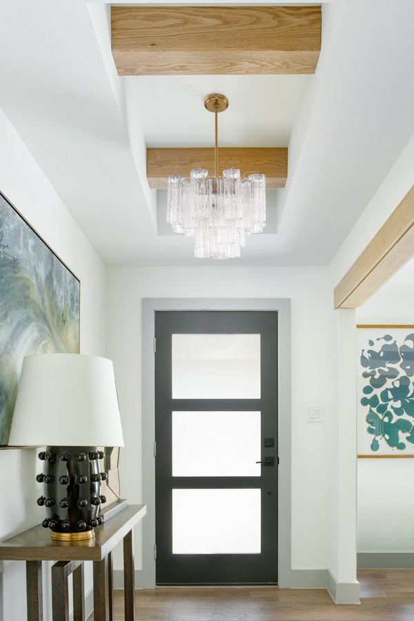 Adler 17.75'' Four Light Chandelier, Aged Brass Clear Alt 5.jpg