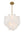 Adler 17.75'' Four Light Chandelier, Aged Brass White - Alternate Product Image 2.jpg