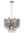Adler 17.75'' Four Light Chandelier, Chrome Smoke - Alternate Product Image 1.jpg