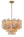 Adler 19.75'' Six Light Chandelier, Aged Brass Amber - Alternate Product Image 1.jpg