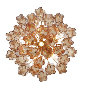 Adler 19.75'' Six Light Chandelier, Aged Brass Amber - Alternate Product Image 3.jpg