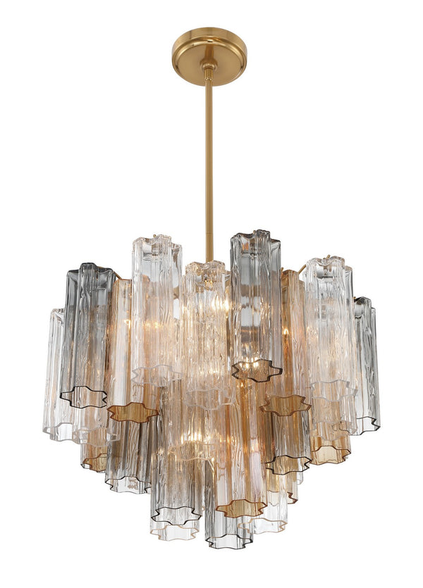 Adler 19.75'' Six Light Chandelier, Aged Brass Autumn - Alternate Product Image 2.jpg