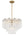 Adler 19.75'' Six Light Chandelier, Aged Brass Clear - Alternate Product Image 1.jpg