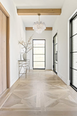 Adler 19.75'' Six Light Chandelier, Aged Brass Clear Alt 5.jpg