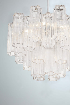 Adler 19.75'' Six Light Chandelier, Chrome Clear Alt 4.jpg