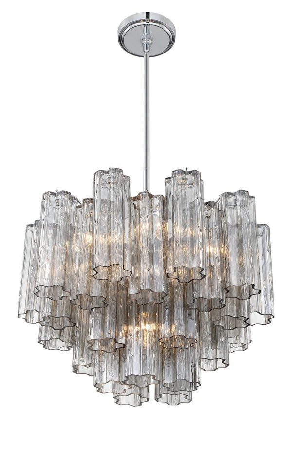 Adler 19.75'' Six Light Chandelier, Chrome Smoke - Alternate Product Image 2.jpg
