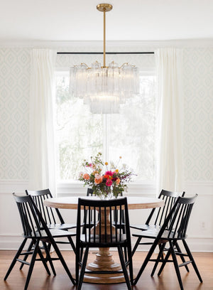 Adler 22'' Nine Light Chandelier, Aged Brass Clear Alt 5.jpg