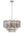 Adler 22'' Nine Light Chandelier, Chrome Smoke - Alternate Product Image 1.jpg