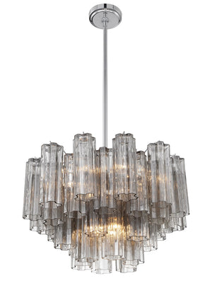 Adler 22'' Nine Light Chandelier, Chrome Smoke - Alternate Product Image 2.jpg