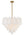 Adler 26.75'' 12 Light Chandelier, Aged Brass White - Alternate Product Image 1.jpg