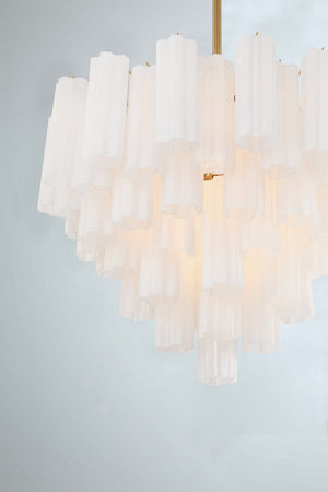 Adler 26.75'' 12 Light Chandelier, Aged Brass White Alt 4.jpg