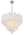 Adler 26.75'' 12 Light Chandelier, Chrome White - Alternate Product Image 2.jpg