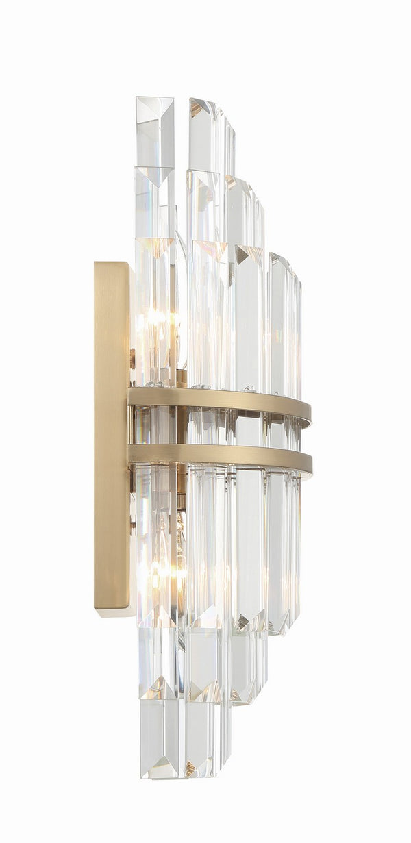 Hayworth 7.5'' Two Light Wall Sconce, Aged Brass - Alternate Product Image 3.jpg