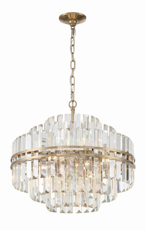 Hayworth 22'' 12 Light Chandelier, Aged Brass - Alternate Product Image 1.jpg