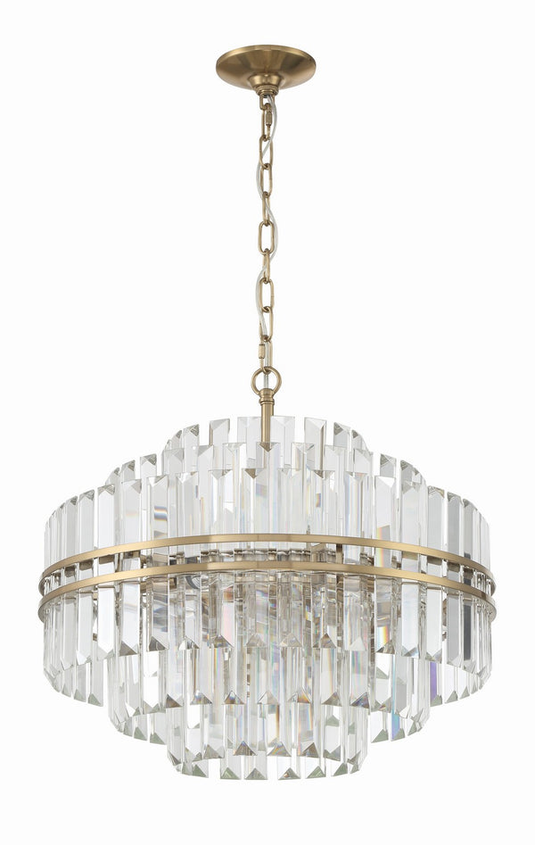 Hayworth 22'' 12 Light Chandelier, Aged Brass - Alternate Product Image 2.jpg
