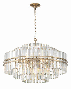 Hayworth 28'' 16 Light Chandelier, Aged Brass - Alternate Product Image 1.jpg