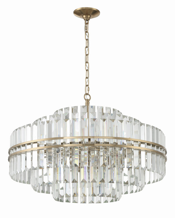 Hayworth 28'' 16 Light Chandelier, Aged Brass - Alternate Product Image 2.jpg