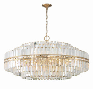 Hayworth 40.5'' 32 Light Chandelier, Aged Brass - Alternate Product Image 1.jpg