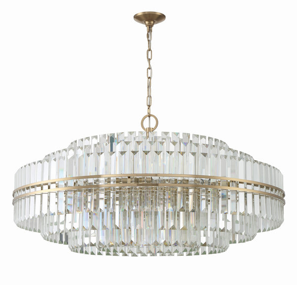 Hayworth 40.5'' 32 Light Chandelier, Aged Brass - Alternate Product Image 2.jpg