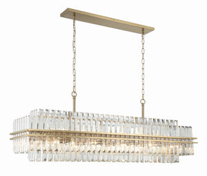 Hayworth 11'' 16 Light Chandelier, Aged Brass - Alternate Product Image 1.jpg